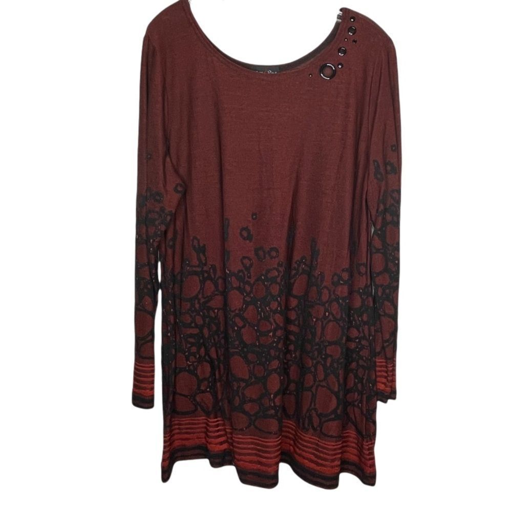 Max & Rina Top Dress With Grommets